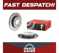 2x Brake Discs Pair Solid fits FORD FOCUS Mk3 1.5 Rear 14 to 20 271mm Set Brembo