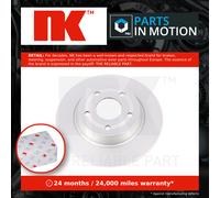 2x Brake Discs Pair Solid fits FORD FOCUS Mk4 2.0D Rear 2018 on 271mm Set NK New