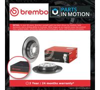 2x Brake Discs Pair Solid fits FORD GALAXY Mk2 TDCi 1.8D Rear 06 to 15 302mm Set