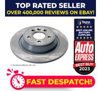 2x Brake Discs Pair Solid fits FORD GALAXY Mk2 TDCi Rear 06 to 15 302mm Set New