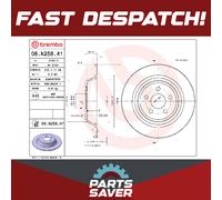Brembo 08.N258.41 Prime Brake Disc