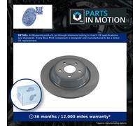 2x Brake Discs Pair Solid fits FORD GALAXY Mk3 TDCi 2.0D Rear 2015 on 316mm Set