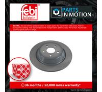 Febi Bilstein 107730 Brake Disc Set , 2 Brake Discs