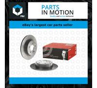 2x Brake Discs Pair Solid fits FORD TOURNEO CONNECT V408 TDCi 1.5D Rear 2015 on
