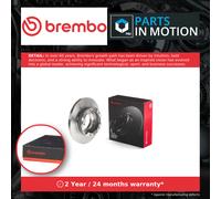 2x Brake Discs Pair Solid fits FORD TOURNEO CUSTOM V362 2.0D Rear 2015 on 288mm