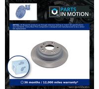 Blue Print Brake Discs ADH24393 – 2x Solid Rear 281mm Set 42510SZ3J00