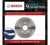 2x Brake Discs Pair Solid fits HONDA CIVIC FK1 1.4 Rear 12 to 16 L13Z4 276mm Set