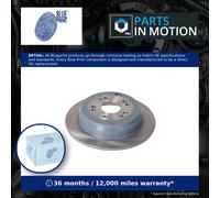 Blue Print Brake Discs ADH243105 - Pair (2x) Solid for Honda CR-V (RM4) Rear 2.4 K24Z9 302mm 2012