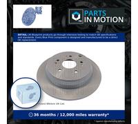 2x Brake Discs Pair Solid Rear 305mm ADH24388 Blue Print Set 42510SCAE50 Quality