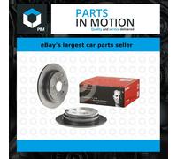 2x Brake Discs Pair Solid fits HONDA CR-V Mk3 RE6 2.2D Rear 2007 on 302mm Set