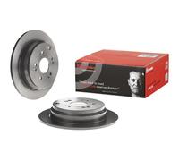 2x Brake Discs Pair Solid fits HONDA CR-V Mk4 RE6 1.6D Rear 2013 on 302mm Set