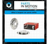 2x Brake Discs Pair Solid fits HONDA JAZZ Mk3 1.4 Rear 2008 on L13Z1 239mm Set