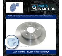 2x Brake Discs Pair Solid Rear 239mm ADH243115 Blue Print Set 42510TF0000 New
