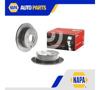2x Brake Discs Pair Solid fits HYUNDAI GETZ TB 1.5D Rear 03 to 09 262mm Set New