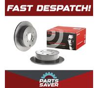 2x Brake Discs Pair Solid fits HYUNDAI i20 PB 1.2 Rear 08 to 15 With ESP G4LA