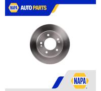 2x Brake Discs Pair Solid fits HYUNDAI i30 GD 1.4D Rear 11 to 17 D4FC 261.9mm
