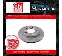 Febi Bilstein 108681 Brake Disc Set , 2 Brake Discs