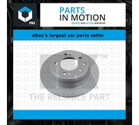 2x Brake Discs Pair Solid fits KIA PRO CEED ED 1.6D Rear 08 to 12 262mm Set NK