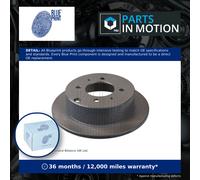 2x Brake Discs Pair Solid fits HYUNDAI MATRIX FC 1.8 Rear 01 to 10 G4GB 262mm