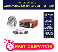 2x Brake Discs Pair Solid fits IVECO DAILY 3.0 Rear 2007 on 296mm Set Brembo New