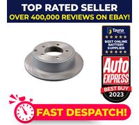 2x Brake Discs Pair Solid fits JEEP PATRIOT MK74 2.4 Rear 08 to 17 262mm Set New