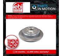 2x Brake Discs Pair Solid fits JEEP GRAND CHEROKEE Mk2, Mk3 4.7 Rear 99 to 10