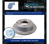 2x Brake Discs Pair Solid fits JEEP PATRIOT MK74 2.4 Rear 08 to 17 262mm Set New