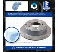 2x Brake Discs Pair Solid fits JEEP PATRIOT MK74 2.4 Rear 08 to 17 262mm Set New