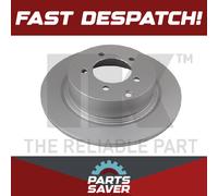 2x Brake Discs Pair Solid fits JEEP PATRIOT MK74 2.4 Rear 08 to 17 302mm Set NK