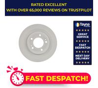 2x Brake Discs Pair Solid fits KIA PRO CEED JD 1.6D Rear 13 to 18 D4FB 284mm Set