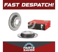 2x Brake Discs Pair Solid fits KIA SOUL Mk2 1.6D Rear 14 to 18 D4FB 284mm Set
