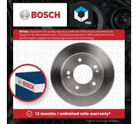 BOSCH 0986479052 Brake Disc Rear Solid Fits i30 Kona Veloster Kia Cee'D Soul