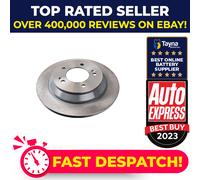 2x Brake Discs Pair Solid fits KIA SOUL Mk2, SK3 1.6 Rear 2016 on 284mm Set New