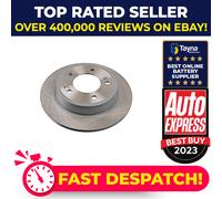2x Brake Discs Pair Solid fits KIA SOUL SK3 2.0 Rear 2019 on 262mm Set Quality