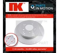 2x Brake Discs Pair Solid fits KIA SPORTAGE QL 1.7D Rear 15 to 22 302mm Set NK