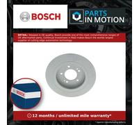 2x Brake Discs Pair Solid fits KIA SPORTAGE QL 2.4 Rear 15 to 22 G4KJ 302mm Set
