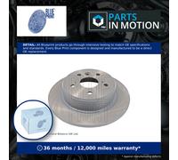 2x Brake Discs Pair Solid fits LEXUS RX300 3.0 Rear 00 to 03 1MZ-FE 288mm Set