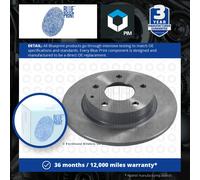 2x Brake Discs Pair Solid fits MAZDA CX30 DM 2.0 Rear 2019 on 265mm Set Quality