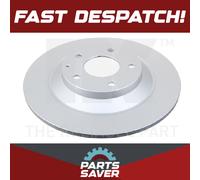 2x Brake Discs Pair Solid fits MAZDA CX5 KF 2.2D Rear 2012 on 303mm Set NK New