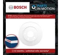 2x Brake Discs Pair Solid fits MERCEDES 190 W201 1.8 Front 90 to 93 M102.910 Set