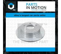 2x Brake Discs Pair Solid fits MERCEDES B200 W245 2.0D Rear 05 to 11 258mm Set