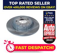 febi bilstein Pair of Brake Disc Rotor 104852