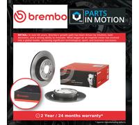 2x Brake Discs Pair Solid fits MERCEDES CLA200 C117 1.8D Rear 13 to 14 OM651.901