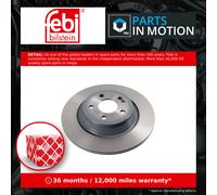 2x Brake Discs Pair Solid fits MERCEDES GLA180 H247 1.3 Rear 2020 on M282.914