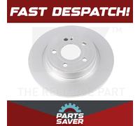 2x Brake Discs Pair Solid fits MERCEDES CLA200D C118, X118 2.0D Rear 2019 on Set