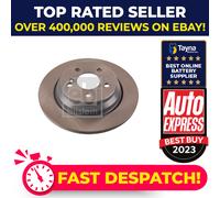 2x Brake Discs Pair Solid fits MERCEDES S250 W221 2.2D Rear 11 to 13 OM651.961