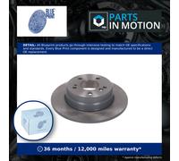 2x Brake Discs Pair Solid fits MERCEDES SLK230 R170 2.3 Rear 96 to 04 278mm Set