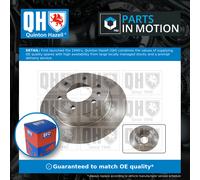 2x Brake Discs Pair Solid fits MERCEDES SPRINTER 907 2.0D Rear 2020 on OM654.920