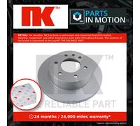 2x Brake Discs Pair Solid Rear 298mm 3147122 NK Set 9064230012 9104230000 New