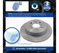 Blueprint ADH24381 Brake Disc Pair Rear Fits Honda Civic MG Express MG ZR MG ZS
